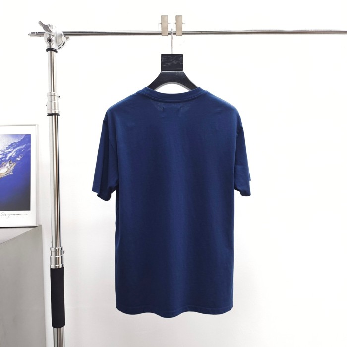 1:1 quality version Chest Kapok Monogrammed Foam Print Tee 2 colors