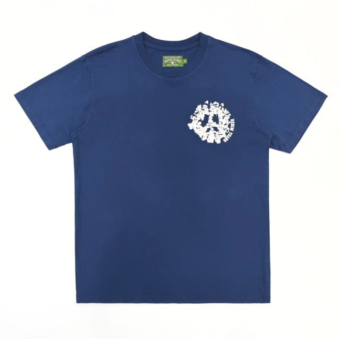 1:1 quality version Chest Kapok Monogrammed Foam Print Tee 2 colors
