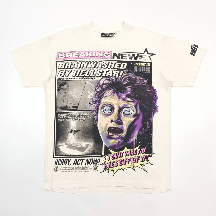 [Big & Tall for weights up to 260 lbs]1:1 quality version Surprise Boys Logo Print Tee