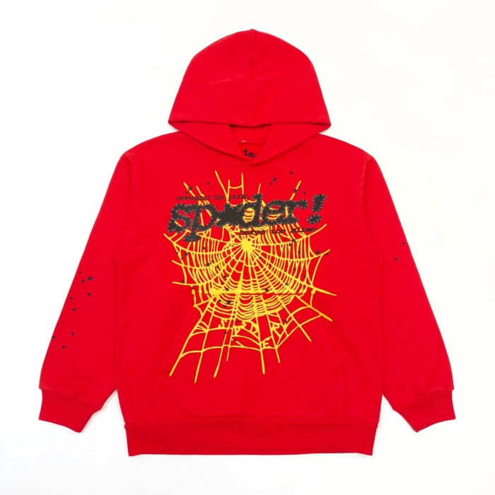 1:1 quality version Golden Spider Web Hoodie & Pants Set