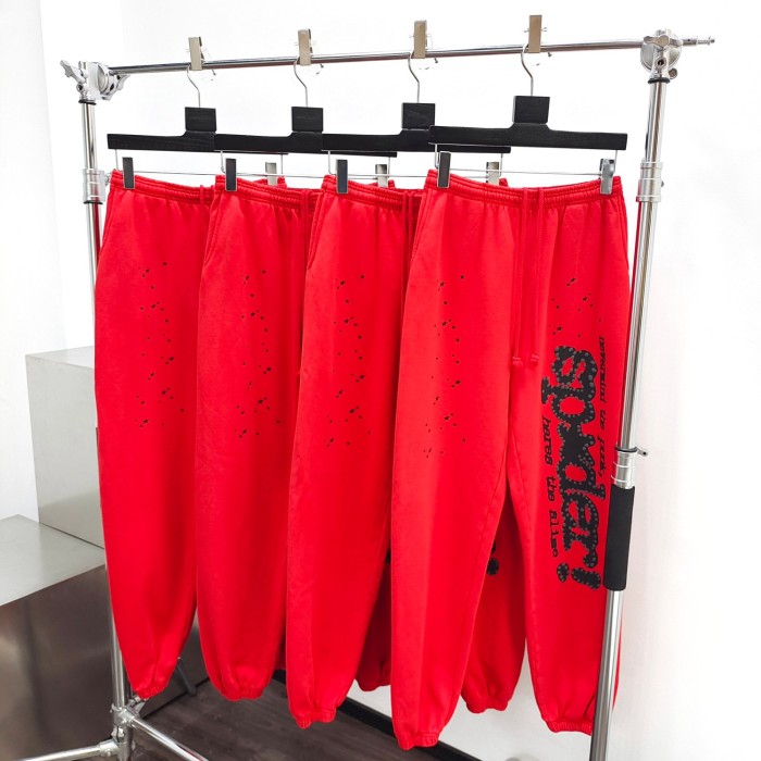 1:1 quality version Golden Spider Web Hoodie & Pants Set