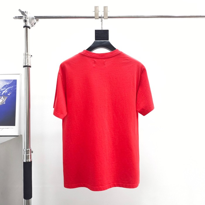 1:1 quality version Chest Kapok Monogrammed Foam Print Tee 2 colors