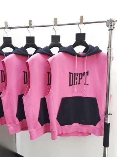 1:1 quality version Colorblocked Sleeveless Hoodie