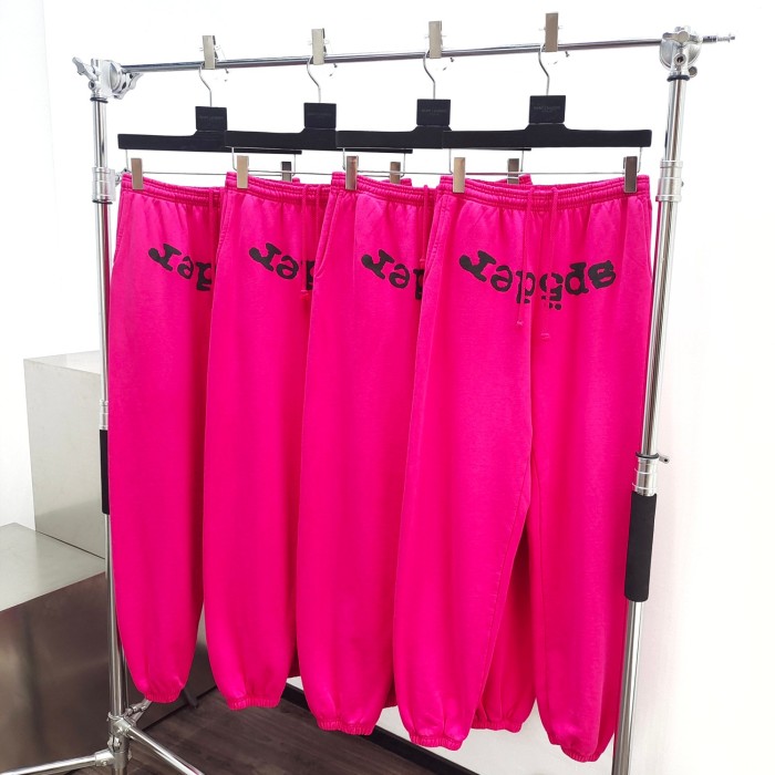 1:1 quality version Rhinestone Foam Letter  Hoodie & Pants Set 2 colors