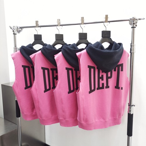 1:1 quality version Colorblocked Sleeveless Hoodie