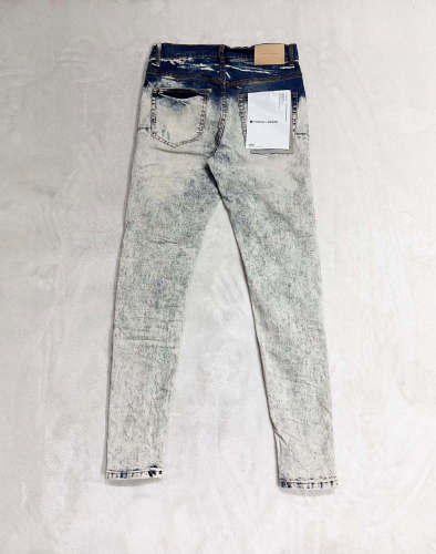 1:1 quality version Large worn white small ripped jeans