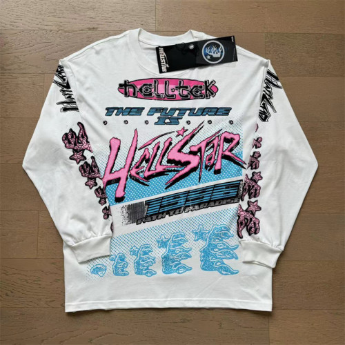 Brain Spirit Racing Letter Logo Long Sleeve T-Shirt
