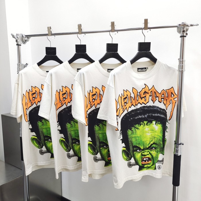 [Big & Tall for weights up to 260 lbs]1:1 quality version Green Face Big Ears Boy Tee with NFC tag