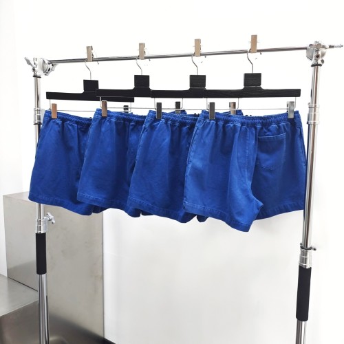 1:1 quality version Simple Gold Logo Print Shorts
