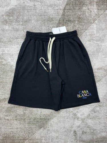 1:1 quality version Colorful monogrammed embroidered drawstring shorts