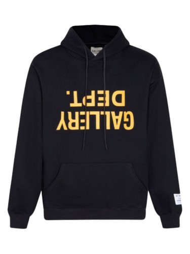 Gold Inverted Logo hoodie