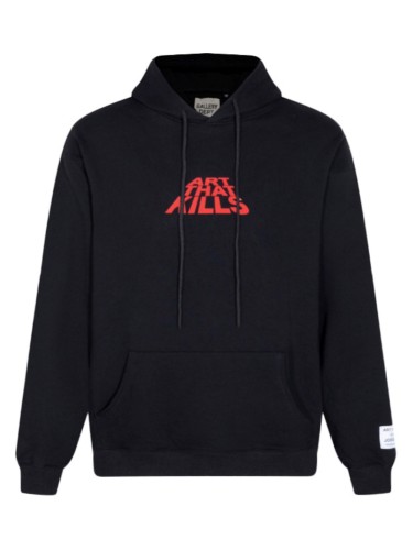 ATK monogrammed slogan print hoodie