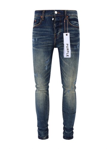 1:1 quality version Basic Ripped Washed  Version Jeans