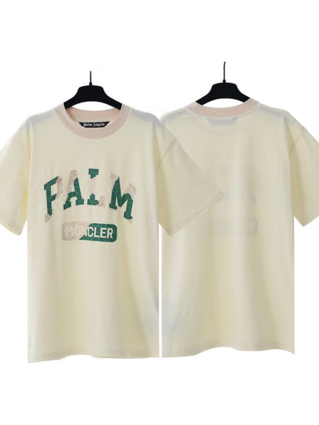 Cracked color letter tee