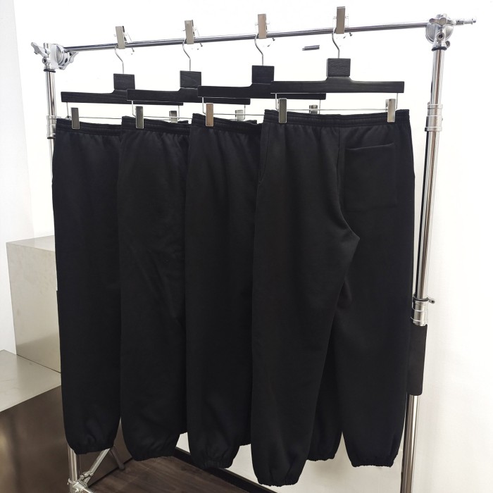 1:1 quality version Classic Black Style Spider Web Hoodie & Pants Set