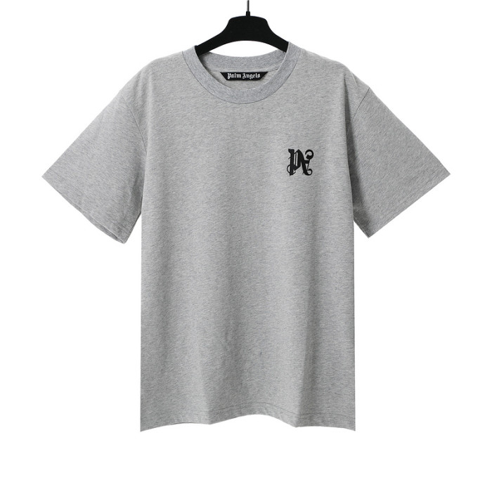 Solid Color Small Logo Print tee 3 colors