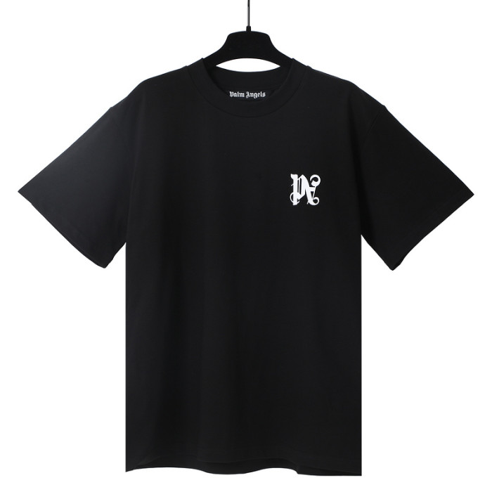 Solid Color Small Logo Print tee 3 colors