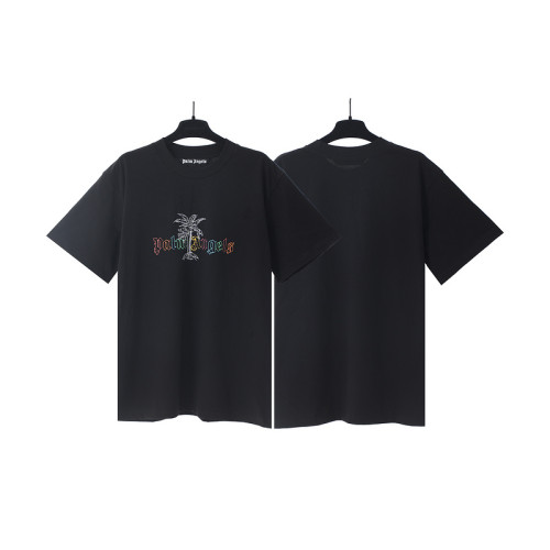 24ss Coconut Colorful Letter Embroidered tee 2 colors