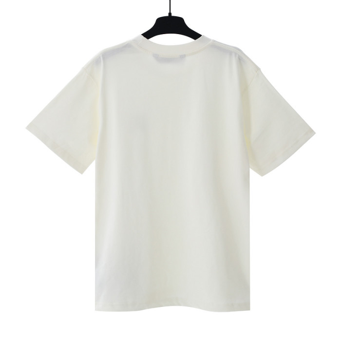 Solid Color Small Logo Print tee 3 colors