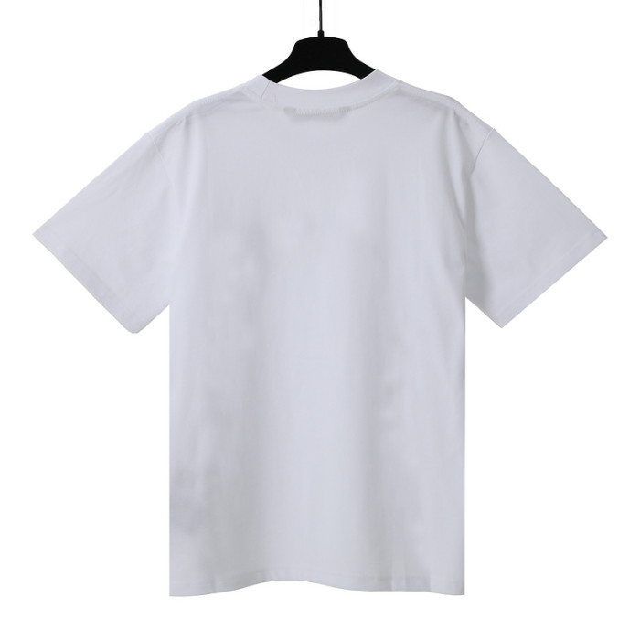 Inverted chest letter PA embroidery tee 2 colors