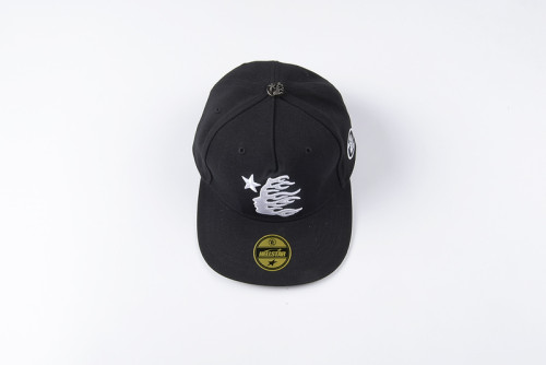 Big Logo Embroidery Adjustable Flat-brimmed Hat 5 colors