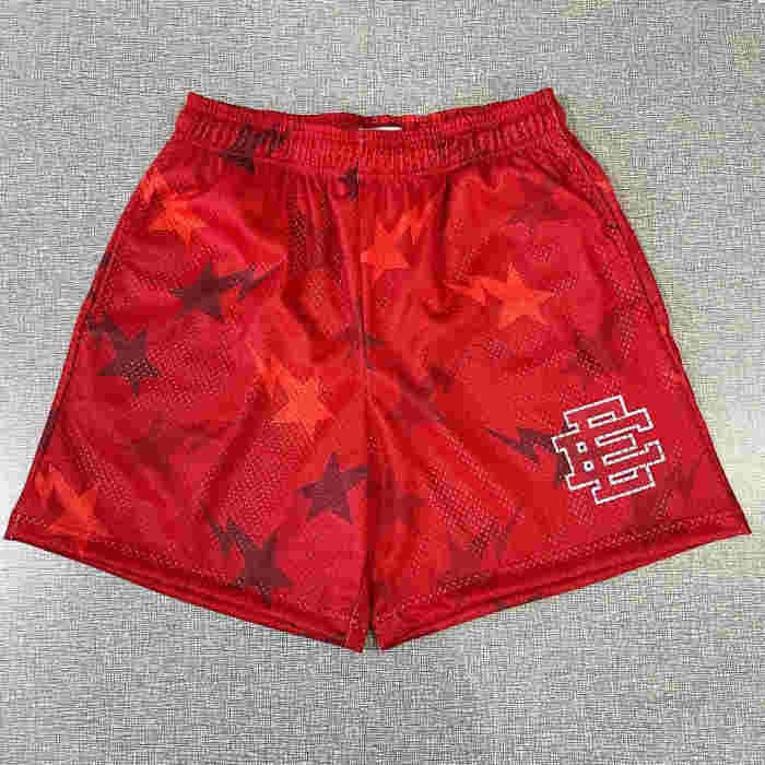 1:1 quality version  All-over Lightning Star Logo Print Shorts 6 colors