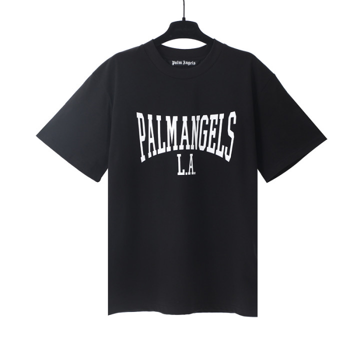 L.A. Distressed Large Letter Logo tee 2 colors