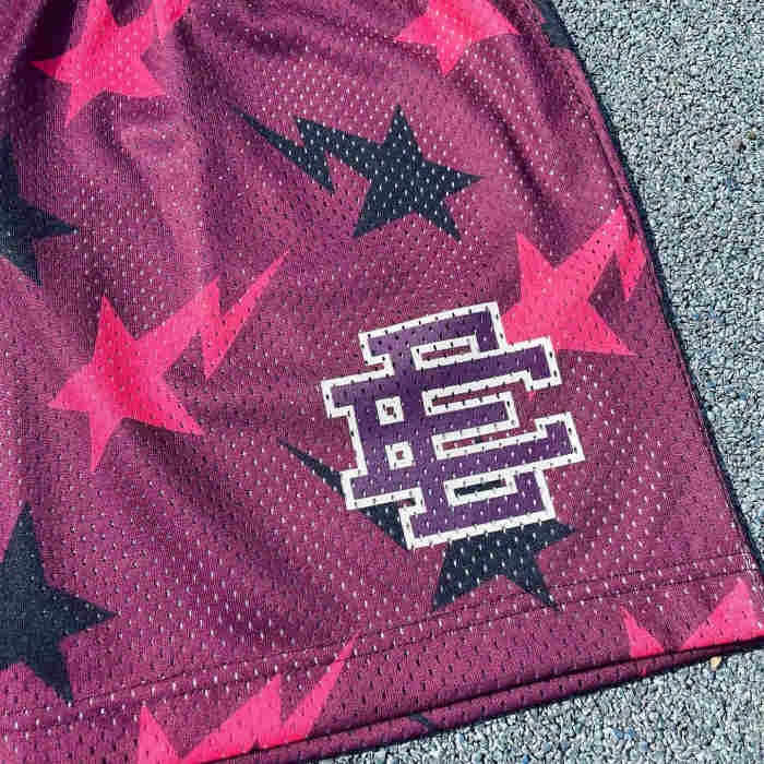 1:1 quality version  All-over Lightning Star Logo Print Shorts 6 colors