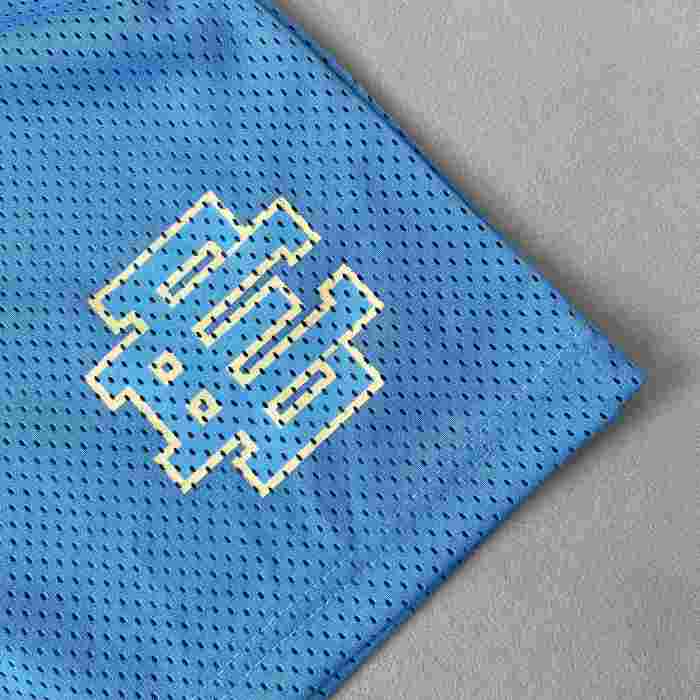1:1 quality version Wrap-around two-color logo mesh breathable shorts 7 colors