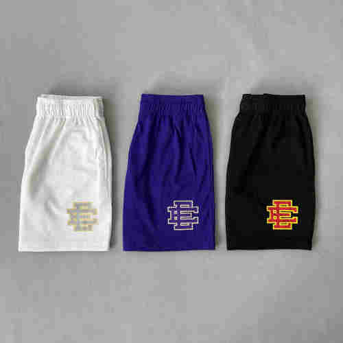 1:1 quality version Wrap-around two-color logo mesh breathable shorts 7 colors