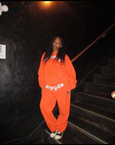 1:1 quality version Orange Legacy Hoodie & Pants Set