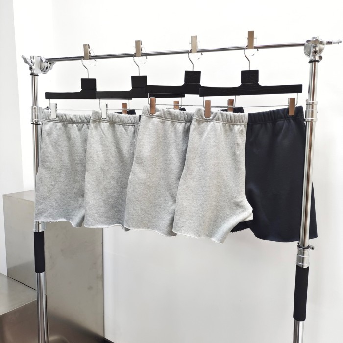 [Big & Tall for weights up to 260 lbs]1:1 quality version Two-color patchwork monogrammed drawstring shorts