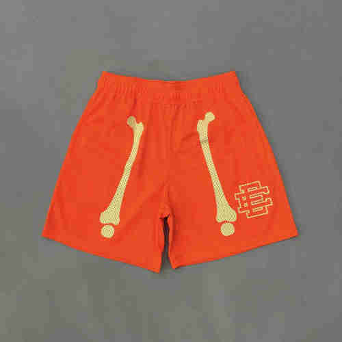1:1 quality version Leg Bone Print Logo Shorts 3 colors