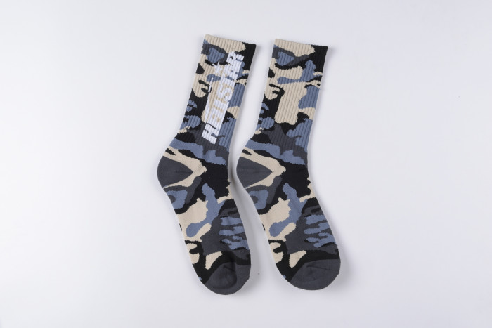 Classic monogrammed logo sports mid-calf socks 10 colors