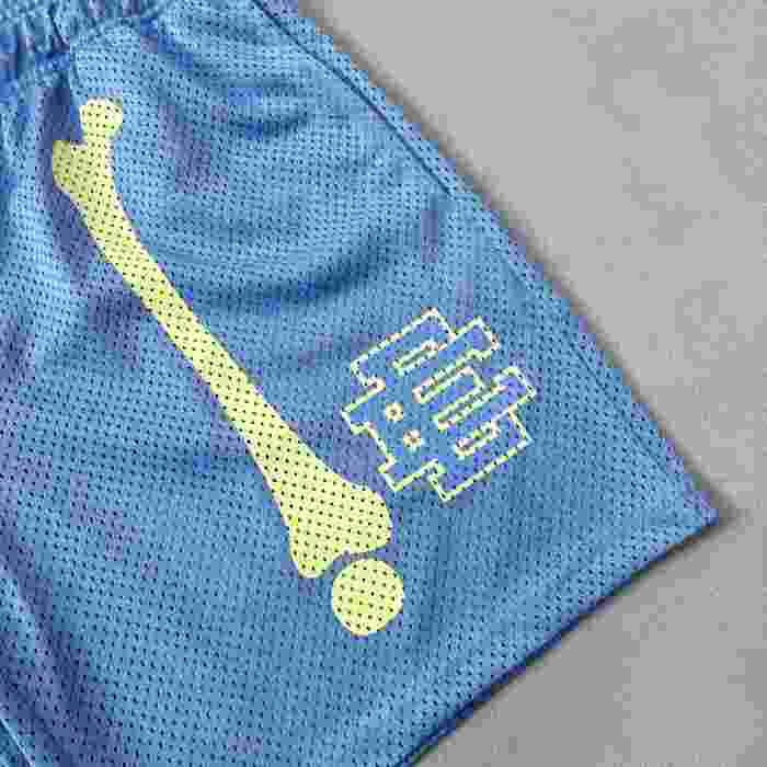 1:1 quality version Leg Bone Print Logo Shorts 3 colors