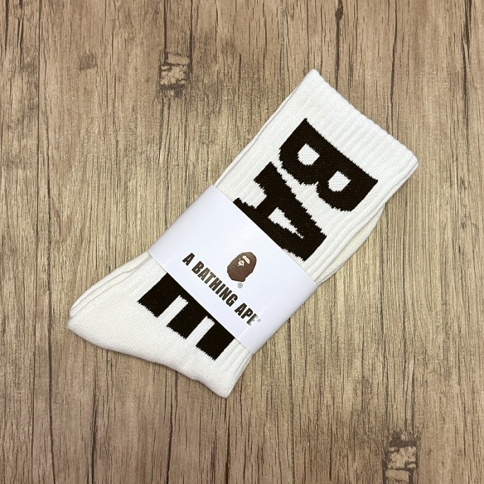 Towel Bottom Large Letter Sports Cotton Socks 6 colors
