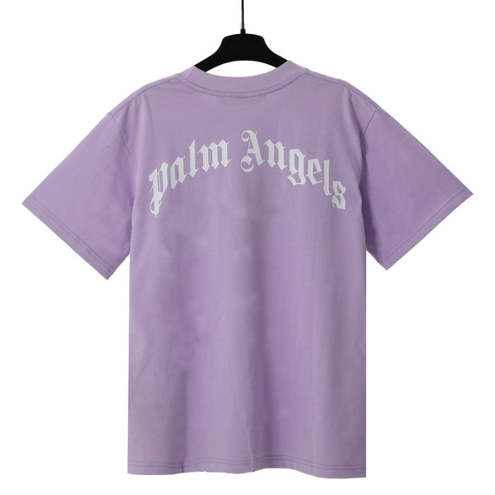 Cartoon Broken Bear Back Large Letter Print tee 7 colors