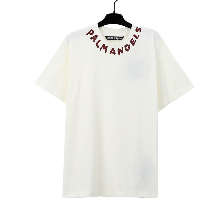 Logo Printed Neckline tee 2 colors