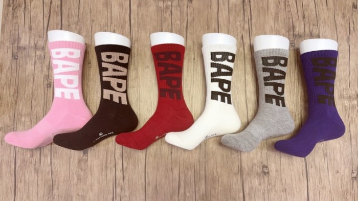 Towel Bottom Large Letter Sports Cotton Socks 6 colors