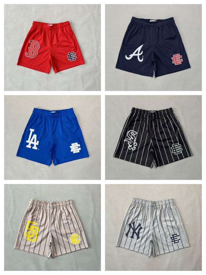 1:1 quality version Co-branded sports breathable quick-dry shorts 6 colors