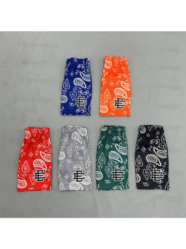 1:1 quality version Printed Cashew Flower Logo Shorts 6 colors