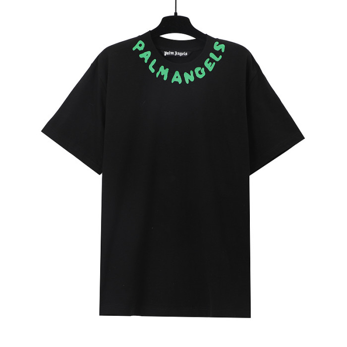 Logo Printed Neckline tee 2 colors
