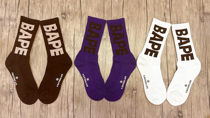Towel Bottom Large Letter Sports Cotton Socks 6 colors