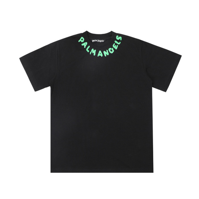 Logo Printed Neckline tee 2 colors