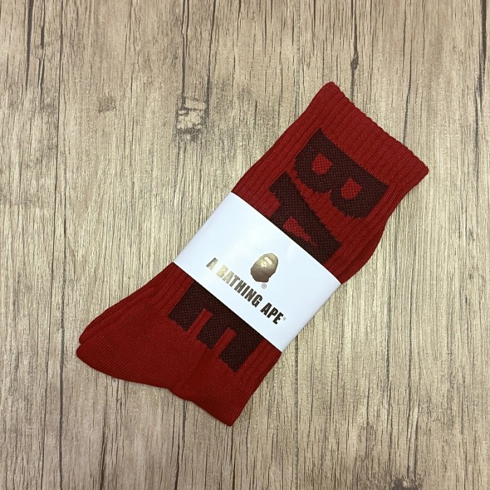 Towel Bottom Large Letter Sports Cotton Socks 6 colors