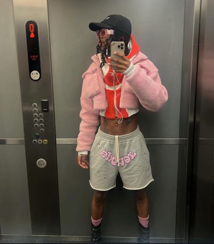 1:1 quality version SP Foam Printed Shorts 2 colors