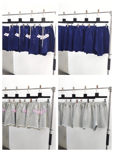 1:1 quality version SP Foam Printed Shorts 2 colors