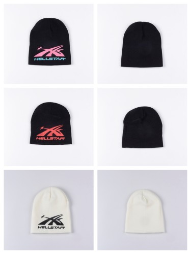 1:1 quality version Knit Casual Logo Print Cold beanie 3 colors