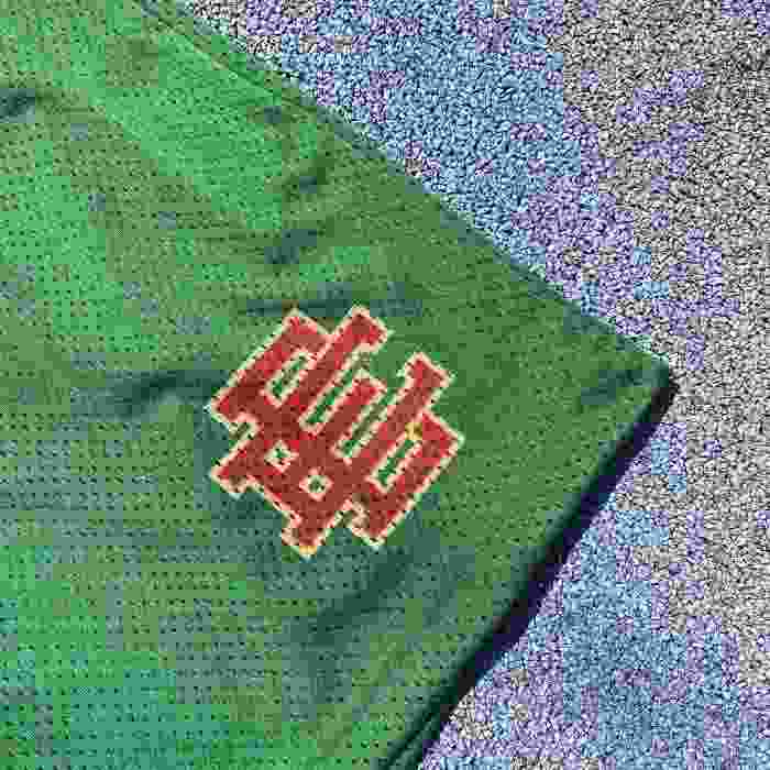 1:1 quality version EE logo print mesh breathable beach shorts 7 colors