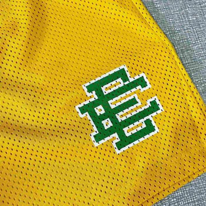 1:1 quality version EE logo print mesh breathable beach shorts 7 colors